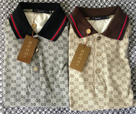 replica white gucci polo shirt|authentic gucci t shirts.